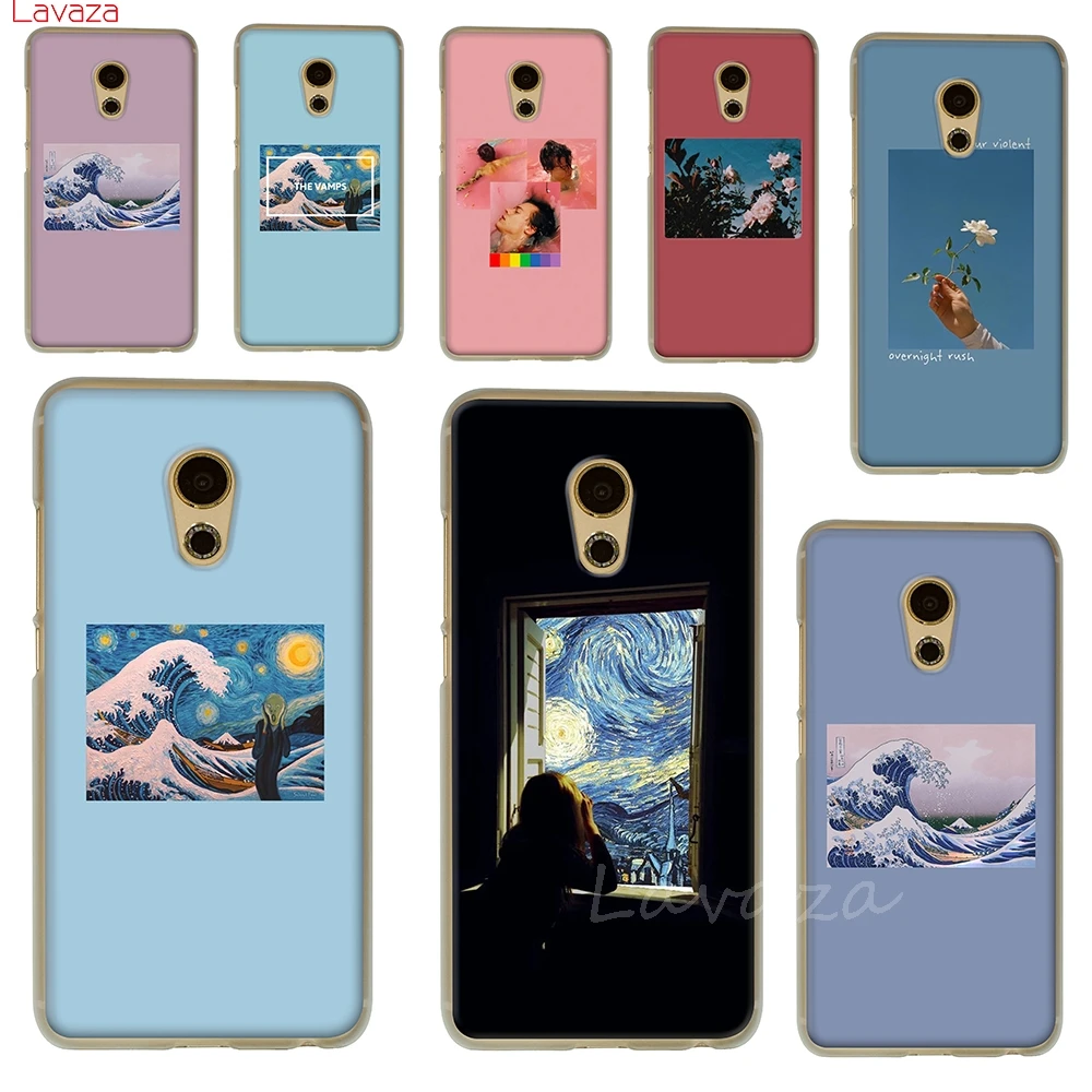 

Lavaza Van Gogh Art Spray Hard Phone Case for Meizu M3 M3S Mini M3 M5 M6 Note M5C M5S M6S Cover Shell Cases