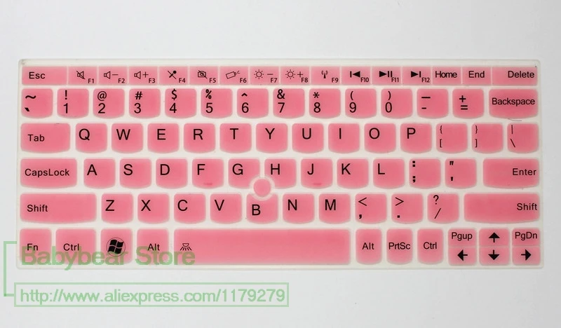pink Для IBM lenovo E120 S220 E130 E135 S230U аксессуар для лэптопа силиконовая для ноутбука Защитная крышка клавиатуры протектор - Цвет: pink