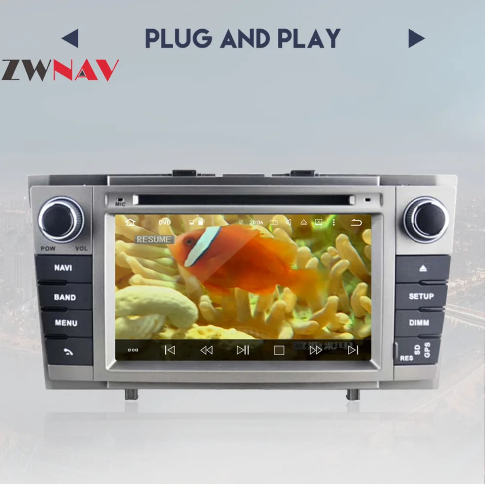 Автомобильный dvd плеер 7 дюймов Android 8 0 автостерео для Toyota Avensis T27 2009 2010 2011 2012 2013 2014