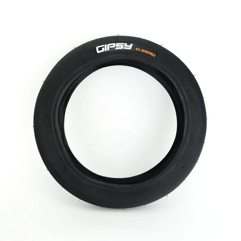 

GIPSY G-ZERO ORANGE LABEL FOLDING TIRE 12" 12 inch Slick Tire 155g 85PSI 120tpi balancebike pushbike kidsBike upgrade