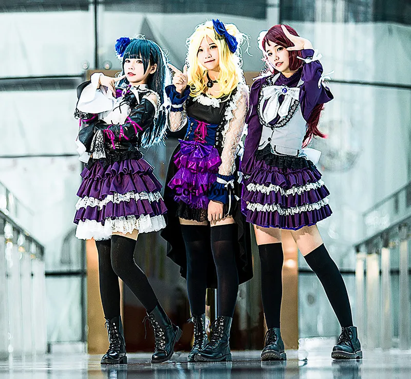 小原鞠莉 strawberry trapper コスプレ ラブライブ