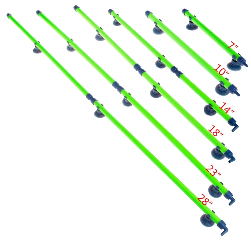 1 шт. воздушно-пузырьковая настенная трубка для аквариума " /10"/1" /18"/2" /28"