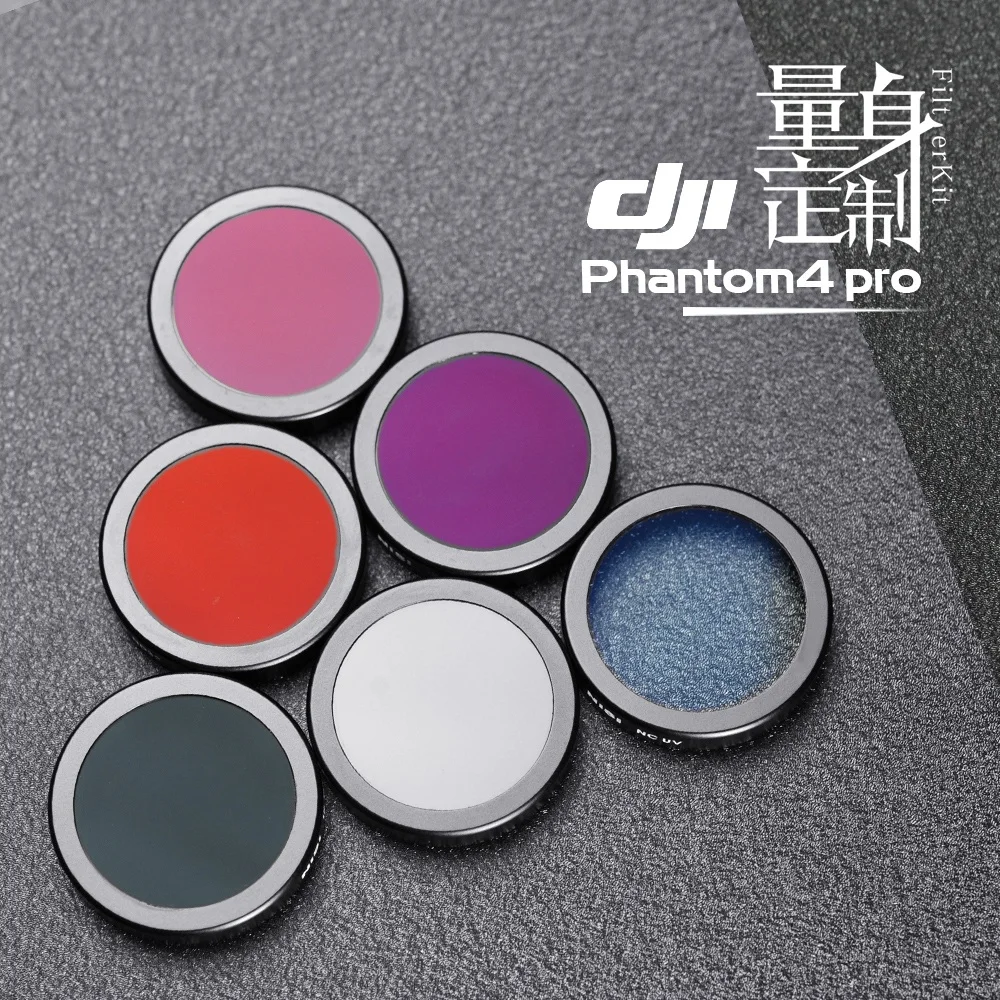 

NiSi ND8 ND16 ND32 ND64 CPL MCUV For DJI Phantom 4 Pro Filter Kit
