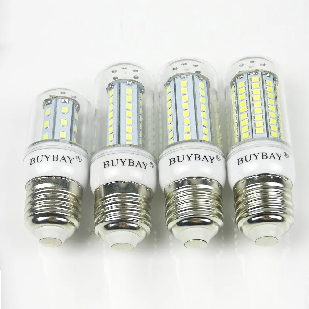 BUYBAY для украшения дома 220V Светодиодный светильник E27 SMD 2835 кукурузы светильник лампочка 240V 27/48/68/102 светодиодный s люстра светильник ing 10 шт./лот