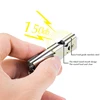 Outdoor EDC Survival Whistle High Decibel Double Pipe Whistle Stainless Steel Alloy Keychain Cheerleading Emergency Multi Tool ► Photo 2/6