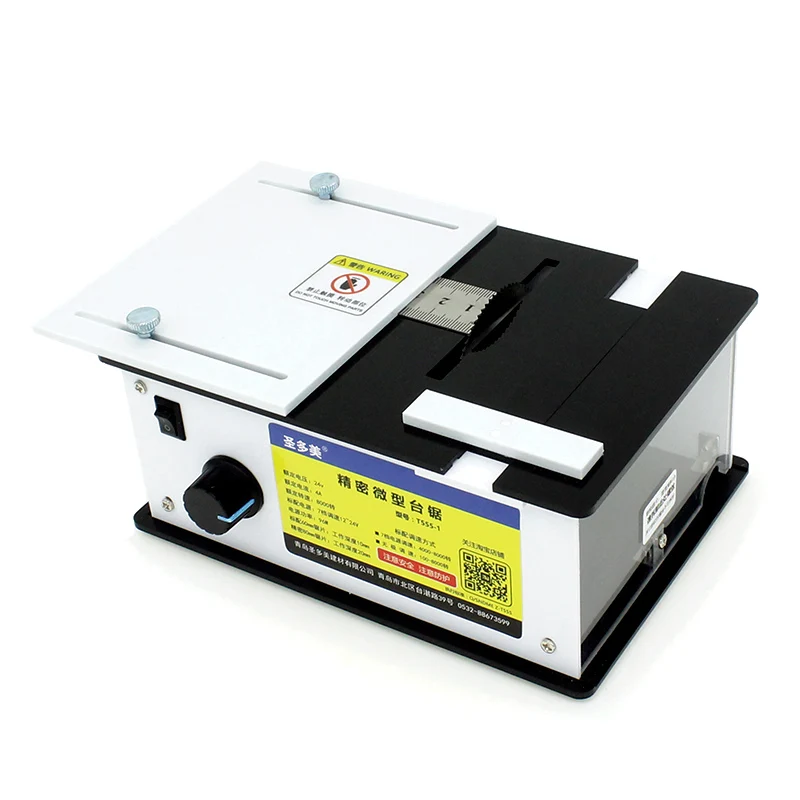 

DIY Mini Table Saw Handmade Woodworking Bench Hobby Model Crafts Cutting Tool Multifunctional Bench Lathe Electric Saw