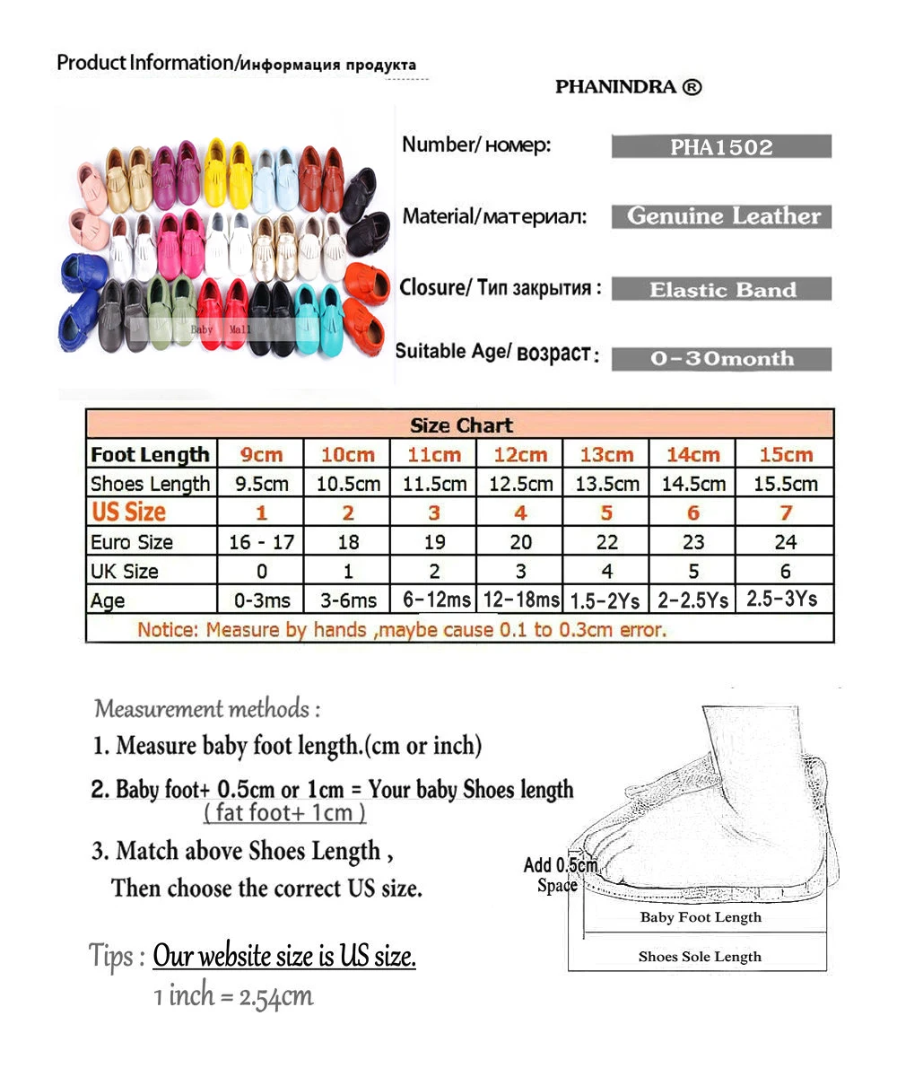 Cores de Couro Macio do Bebê Caminhantes da Criança do Bebê Genuíno Menino Sapatos Primeiros Mocassins Anti-deslizamento Infantil Franja 24 3 Cheap Primeiros caminhantes