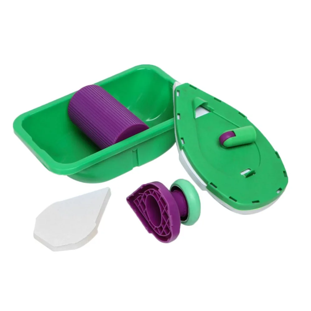Point Paint Easy Pads Painting Roller Tray Multifunction Tool Sponge Set Kit Household DIY Drop Shipping | Инструменты