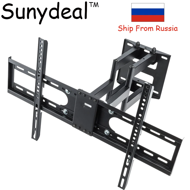 

Articulating TV Stand VESA 100x100mm to 600x400mm TV Wall Mount Bracket Tilt Swivel Bracket Suitable TV Size 32-70 Inch