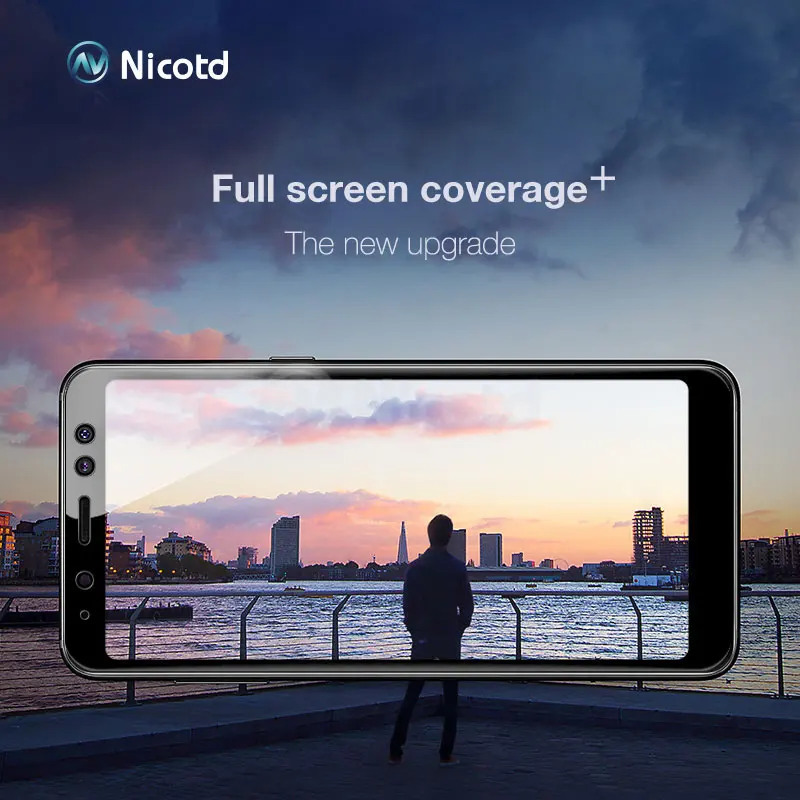 tempered glass for samsung A8 plus 2018 (7)