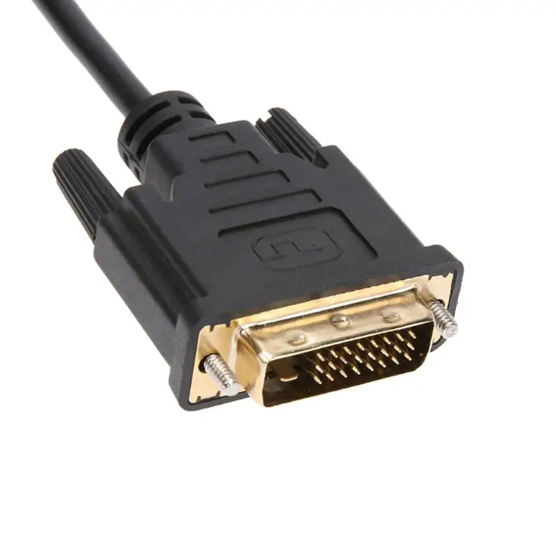 1,8 м Mini display port DP Thunderbolt mini DP To DVI мужской адаптер DVI display port для HDTV/монитора/проектора