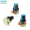 5PCS WH148 Linear Taper Rotary Potentiometer With Knob Cap Blue 1K 2K 3K 5K B10K 20K 30K 50K 100K 200K 300K 500K 1M Ohm AG2 A-2 ► Photo 2/6