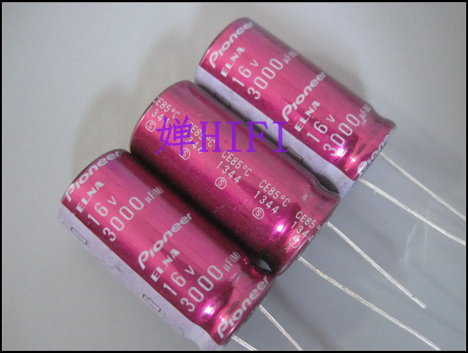 

2019 hot sale 20PCS/50PCS ELNA original purple gown audio capacitor 16v3000uf electrolyte capacitor free shipping