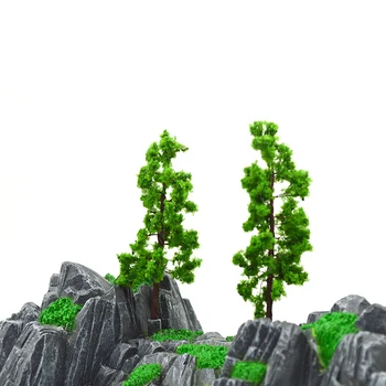 

50pcs70mm HO Scale Wire Tree Miniature Iron For Model Trains Building Road Landscape Sand Table Layout Metal