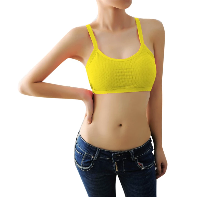 Push Up Bras for Women Top Fitness Yoga Cross Strap Sports Bra Womens Gym Running Padded Athletic Vest Underwear #FS#4JU20 (20)