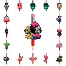 1000 штук, DHL,, Мультяшные фигурки, карандаш, Топпер, соломенная подвеска, аксессуары, товары для студентов, ручка-карандаш, модные подарки для детей