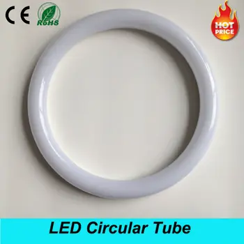 

AC90-240V 3000K 6000K Milky PC Cover T9 LED Circular Tube Ring Lights