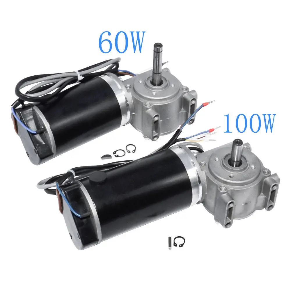 24 V DC 60 W/100 W Motor de engranaje de inteligente codificador puerta eléctrica Motor para hoteles de puerta automática