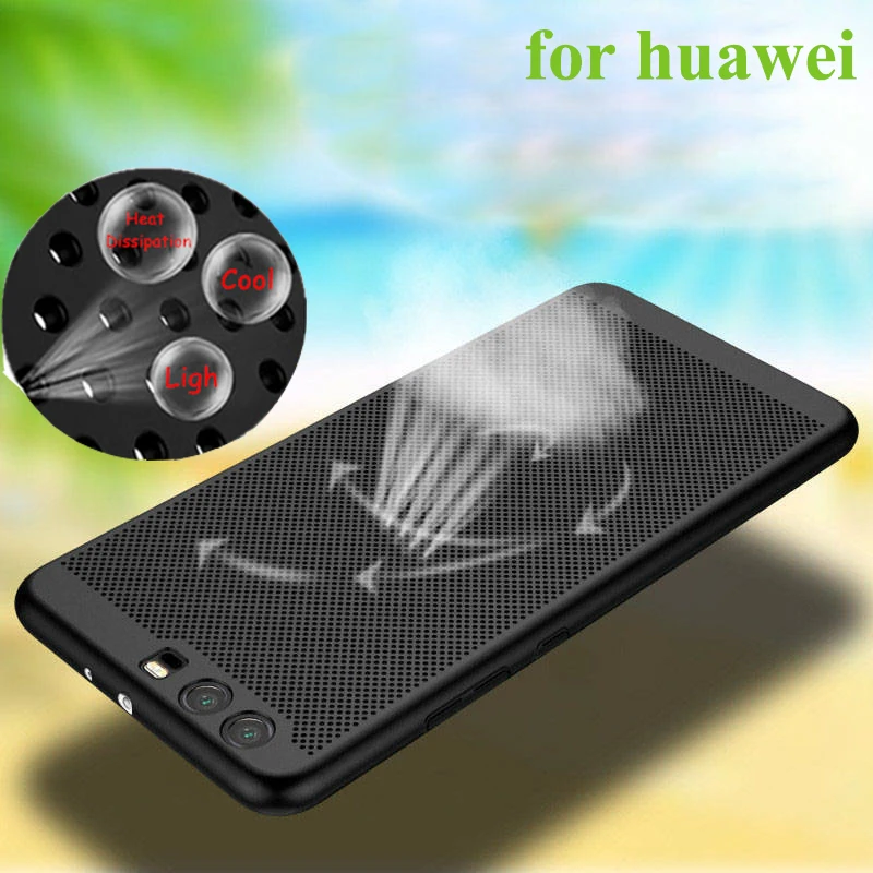 

Hollow Heat Dissipation Case For Huawei P30 P20 Pro Mate 20 Lite Nova 3 3i Phone Case Honor 10 Lite 8X Ultra Slim Hard PC Cover