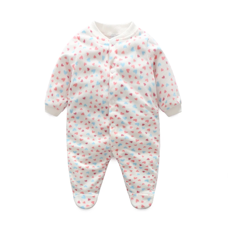 Yenidoğan Bebek Giyim Erkek Kız Ayaklı Tulumu Hayvan Bebek