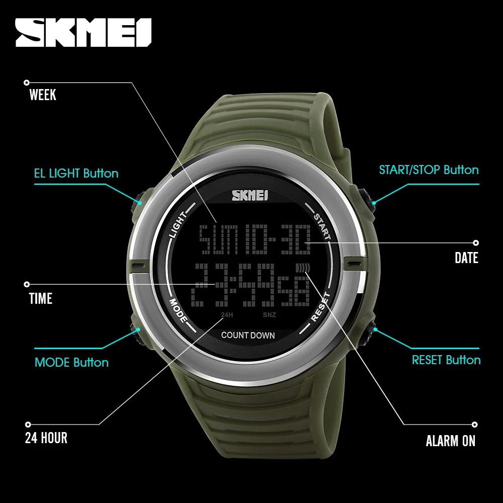 jam skmei sport watch