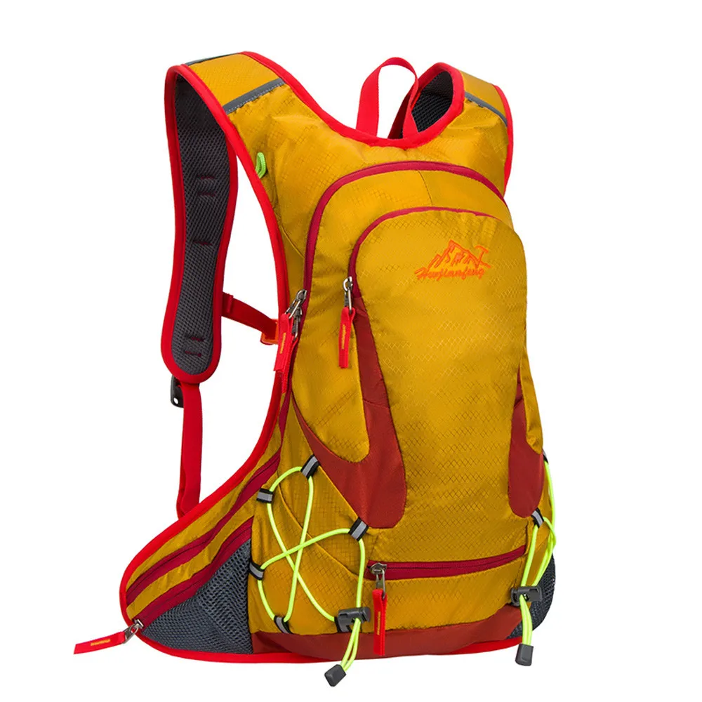 Прочный водонепроницаемый рюкзак-посылка для путешествий - Цвет: Yellow