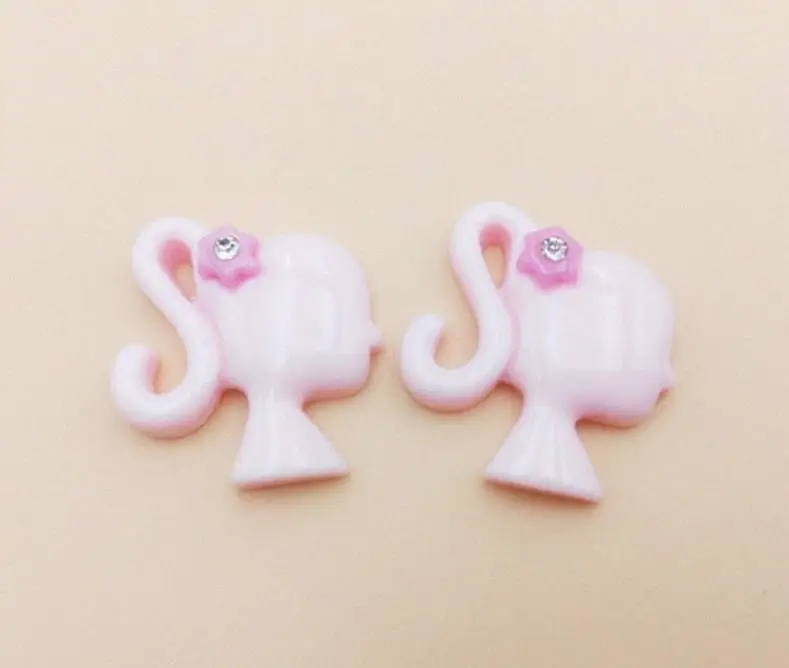 Kawaii beauty head плоская подставка из горного хрусталя изделия из смолы кабошон для скрапбукинга милые самодельного ожерелья с кулоном Серьги - Окраска металла: Имитация родиевого покрытия