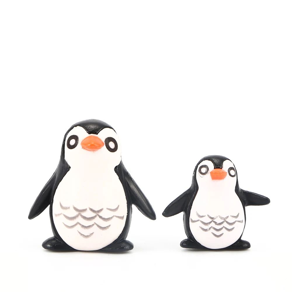 5 шт./лот мини смолы Пингвин модель розыгрыши игрушки украшения детей подарки на день рождения игрушки