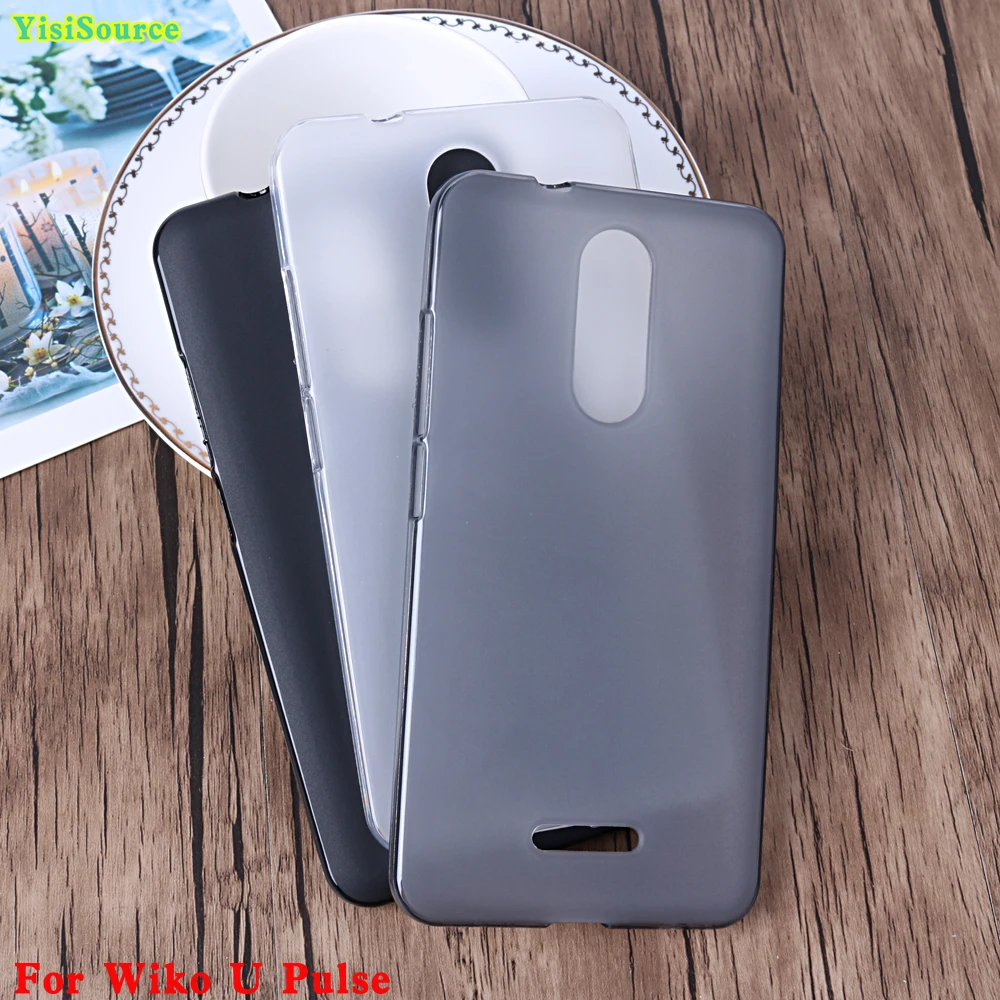 

Yisisource Case for Wiko U Pulse Silicone Pudding Matte Soft Cover for Wiko U Pulse Phone Protective Back Shell TPU Coque 5.5''