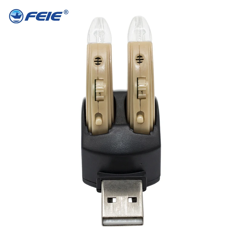 

Rechargeable Prothese Auditive Free Shipping Mini bte Digital Hearing Aid for Elderly Hearing Loss S-109S