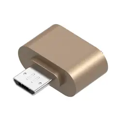 Micro USB к USB OTG адаптер 2,0 конвертер для планшетных ПК флэш-Мышь Клавиатура HSJ-19