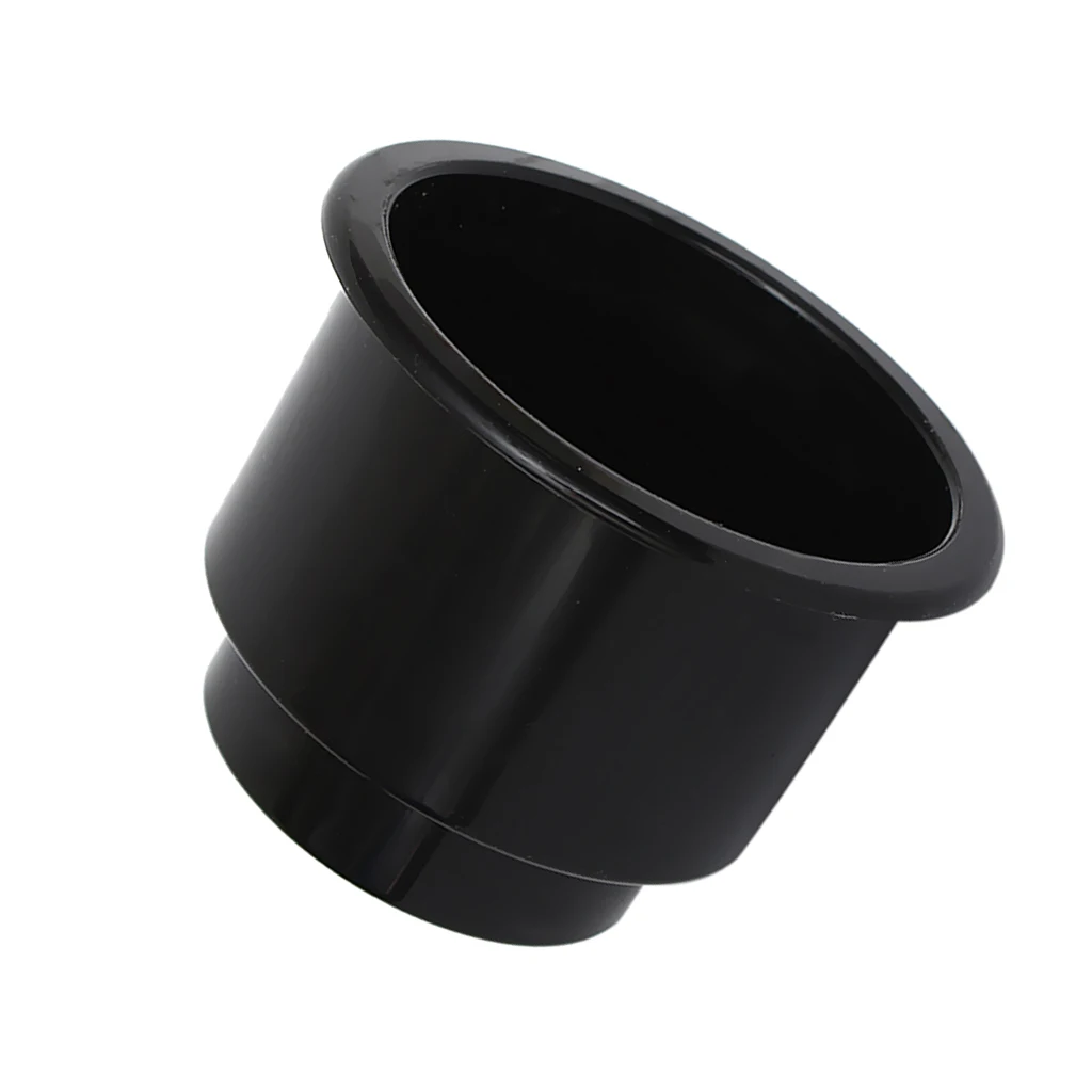 

Black Center Hole Recessed Cup Drink Holder for Marine Boat Car RV Install almost anywhere on boat game table sofa cars and RV