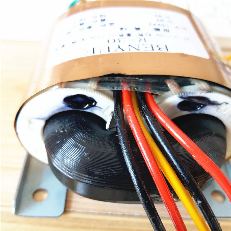 15V-0-15V 0.6A 2*9V 1A R Core Transformer 110V/110V input R30 for DAC decoder board 40VA preamplifier amplifier