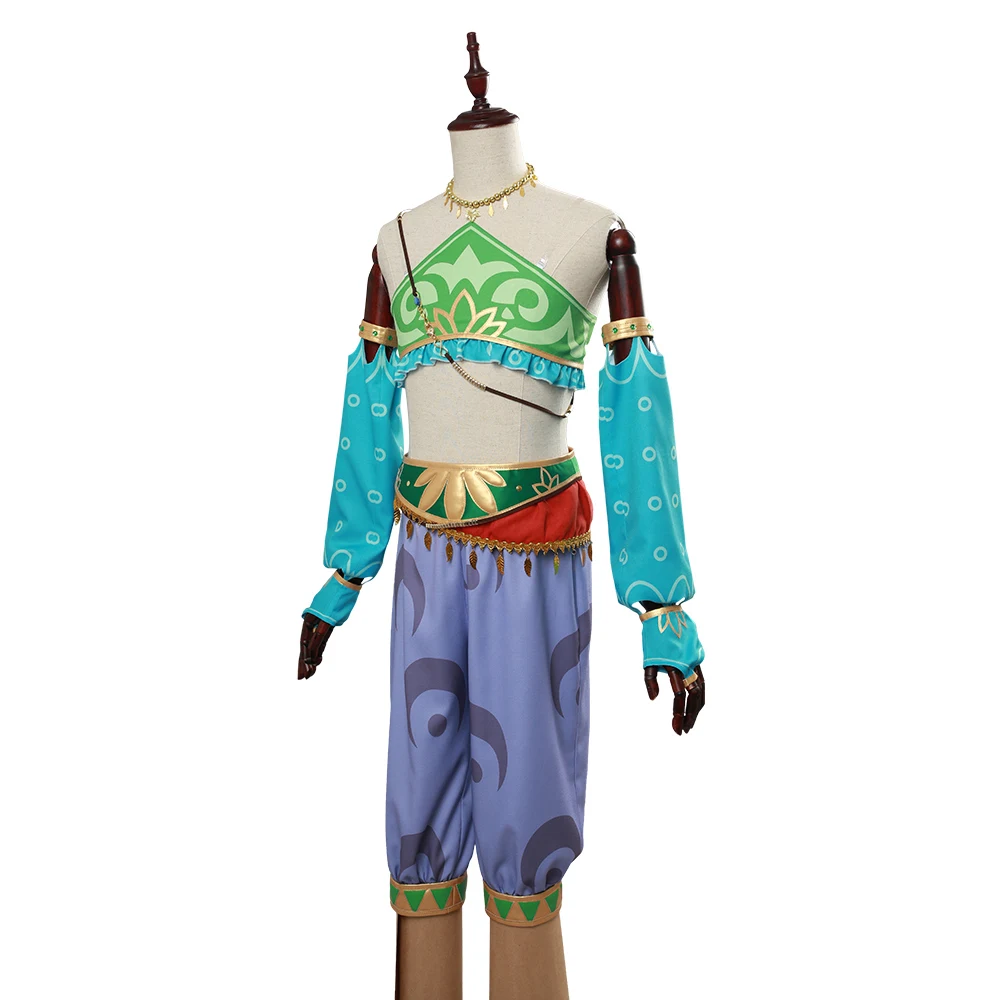Легенда о Зельде Дыхание Дикого Маскарадного костюма женский Zelda Link карнавальный