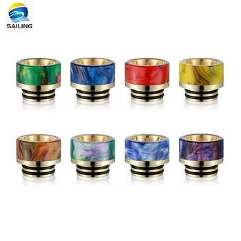 

2018 Newest ATHENA SS Gold Plated Epoxy Resin 810 Drip Tips for TFV8 TFV12