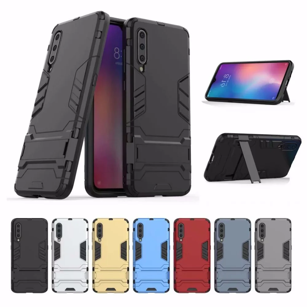

Heavy Duty Armour Fundas Case Shockproof Full Body Cover For Xiaomi Mi 9