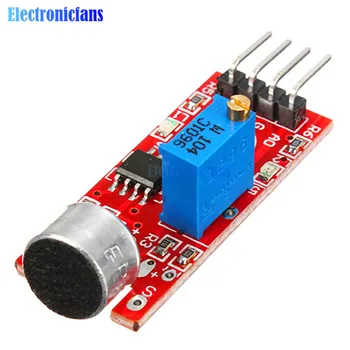 Goede Hoge Gevoelige Microfoon Geluid Sensor Detectie Module Voor Arduino Avr Pic 5V Dc Voeding Analoge Uitgang Module