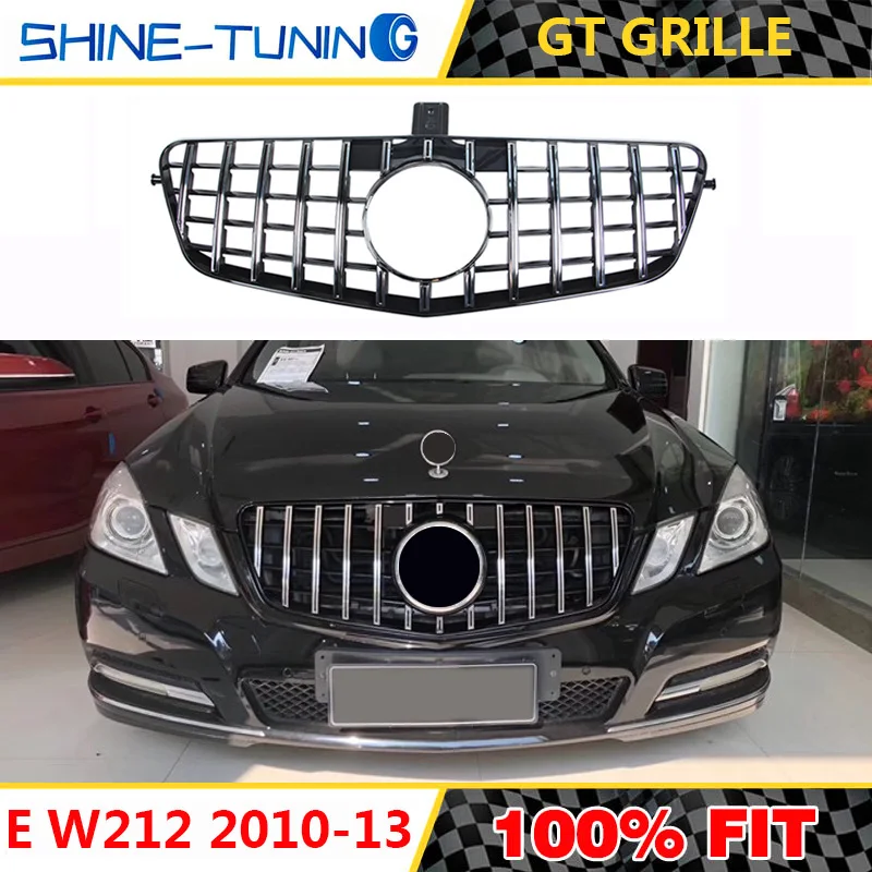 

suitable for AMG E class W212 GT GTR Grille E300L E400L E200 E350 Grill Without Emblem 2010-13