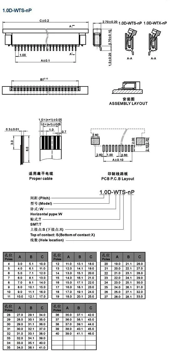 1mm Drawer Type Bottom Contact (2)