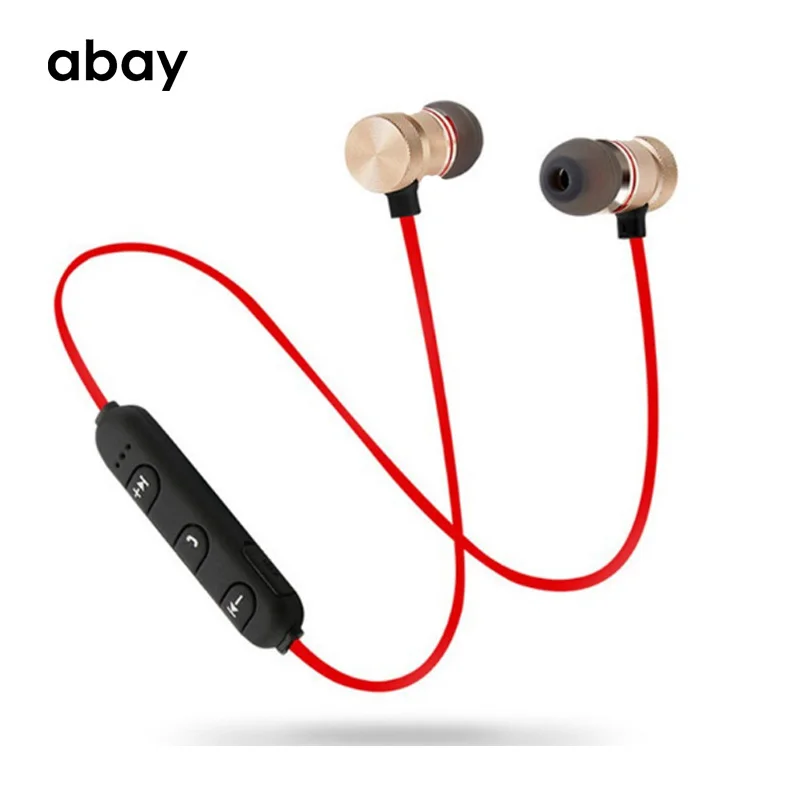 

Bluetooth wireless super Bass Earphone with Mic sport Hifi Magnetic bluetooth headphones Headset Stereo Earbuds for moblie phone