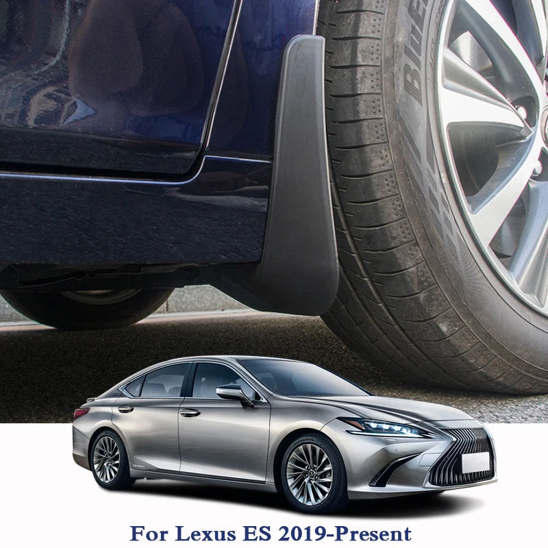 

4pcs Car Styling ABS Mud Flaps Splash Guard Mudguard Mudflaps Fenders Perfector For Lexus ES 2019-Present External Decoration