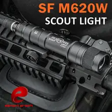 Элемент Airsoft SF M620W Scout свет СВЕТОДИОД оружие свет Полный Новая версия Охота открытый тактический фонарь EX 378