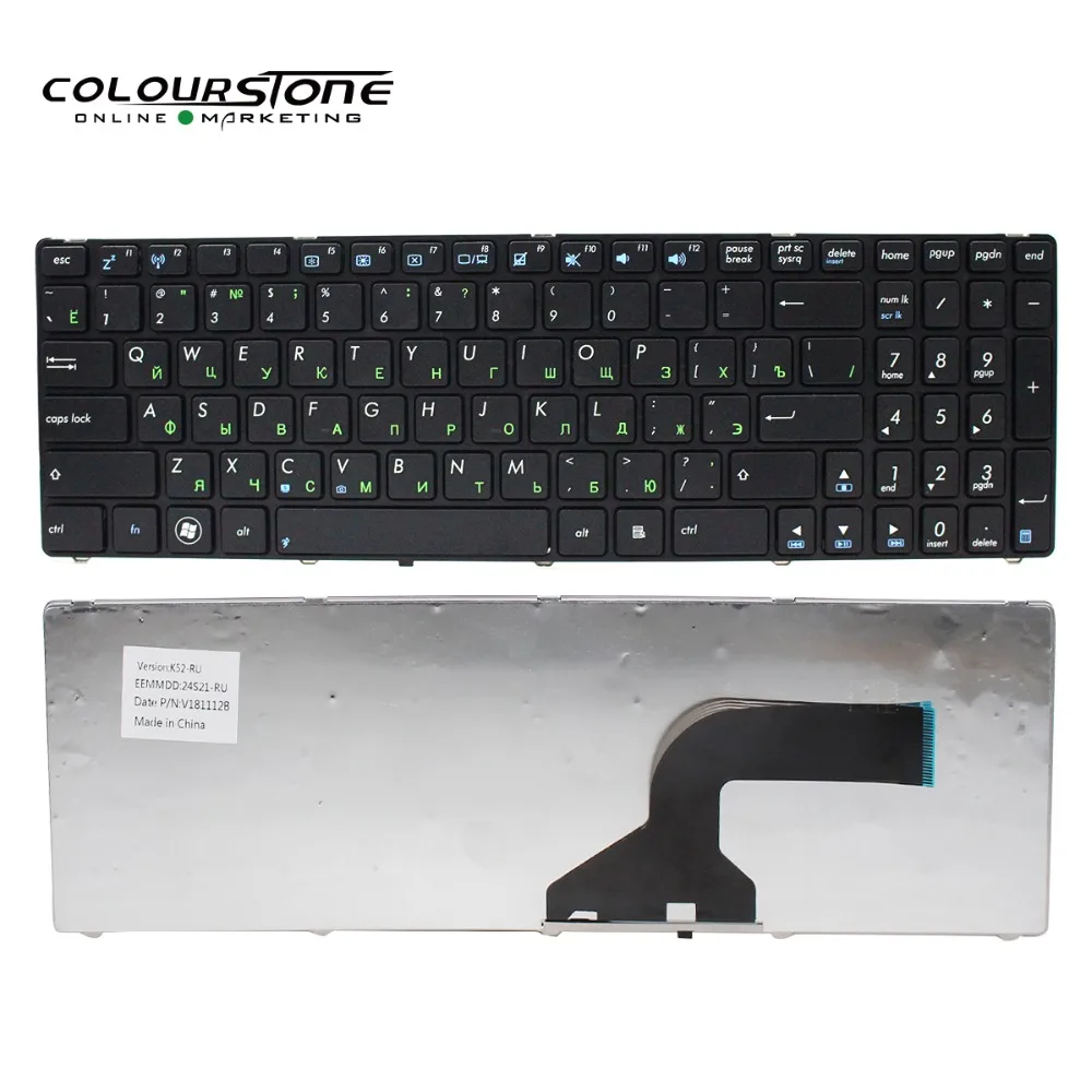 New US Keyboard W//Frame for Asus G72 G73 G73JH G60 G60J G60JX G51 K52 K53 X53U