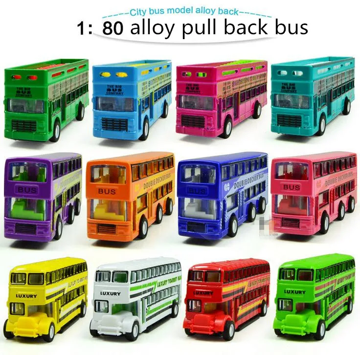 Hot sale !1 80 Alloy double decker bus,Open air buses, London buses