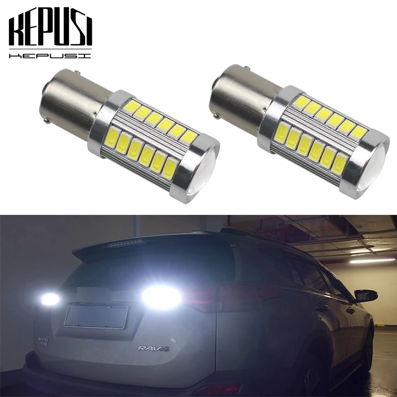 Комплект из 2 предметов 1156 BA15S P21W 33LED 5630 Автомобильные габаритные огни Тормозная