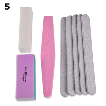 

8PCS/set Sanding Files Buffer Block Pro Nail Art Salon Manicure Pedicure Tools