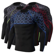 Спортивная футболка с длинными рукавами, эластичная быстросохнущая футболка, Топы, облегающая одежда, фитнес-бег, тренировочная спортивная одежда