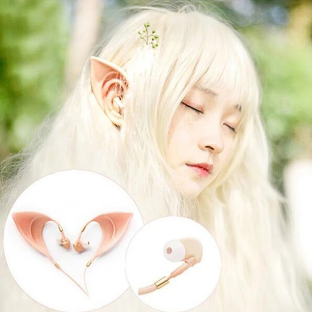 3,5 мм косплей Эльф форма уха наушники-вкладыши дух Фея подарок для девочки