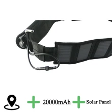 3G o 2g vaca ovejas Cuello 20000 mAh solar Tracker GPS A Prueba de agua en Tiempo real de Seguimiento Localizador para de Gran Tamaño del Animal Caballo Vaca Camello