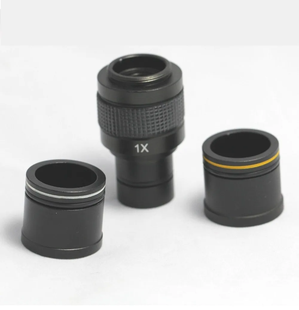 1X C mount microscope adapter for CCD Cmos Camera Digital Eyepiece